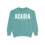 Acadia National Park Sweatshirt, Cadillac Mountain Detail, Unisex Sweatshirt, Nature Lover Gift, Outdoor Enthusiast Top, Mountain Graphic