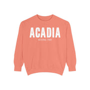 Acadia National Park Sweatshirt, Cadillac Mountain Detail, Unisex Sweatshirt, Nature Lover Gift, Outdoor Enthusiast Top, Mountain Graphic