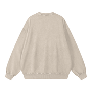 Snow Washed Oversized Sweatshirt