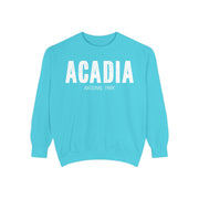 Acadia National Park Sweatshirt, Cadillac Mountain Detail, Unisex Sweatshirt, Nature Lover Gift, Outdoor Enthusiast Top, Mountain Graphic
