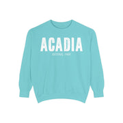 Acadia National Park Sweatshirt, Cadillac Mountain Detail, Unisex Sweatshirt, Nature Lover Gift, Outdoor Enthusiast Top, Mountain Graphic